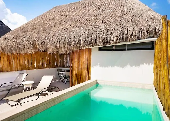 Saasil Penthouse Rooftop Pool Tulum